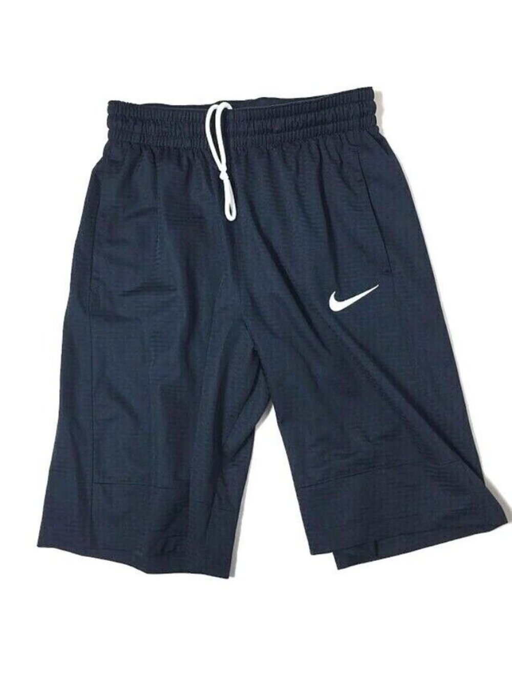 NIKE Boy's Youth DRI-FIT athletic shorts size S blue